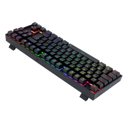 TECLADO MECANICO KUMARA PRO RGB WIRELESS E BLUETOOTH PRETO SWITCH BLUE