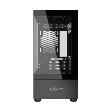 GABINETE GAMER KALKAN AVALON mATX PRETO S/FAN/FONTE MINI-ITX