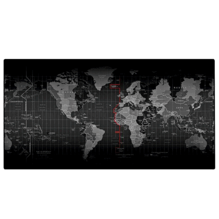 MOUSEPAD GAMER SPEED MAPA MUNDI MATRIX 900X400X3MM PRETO